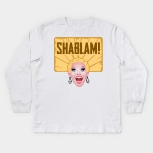 Miz Cracker from Drag Race All Stars Kids Long Sleeve T-Shirt